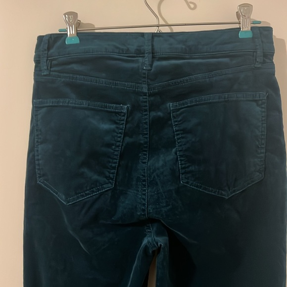 Ann Taylor Deep Teal Blue Brushed Cords - Picture 4 of 6